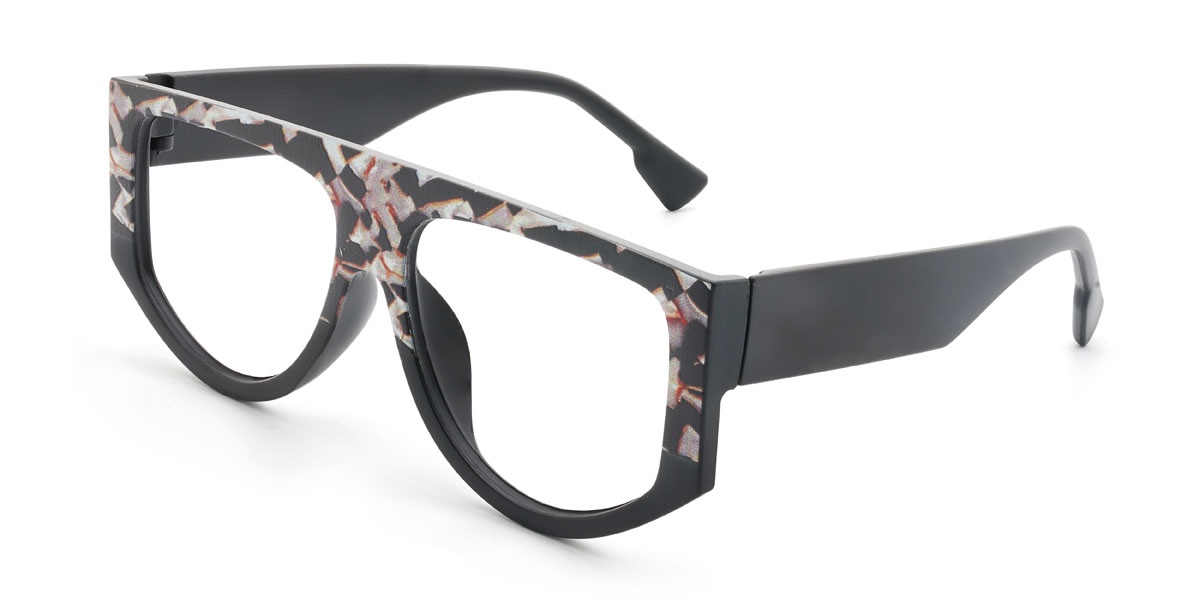 Black Ifeoluwa Glasses - Aviator Glasses