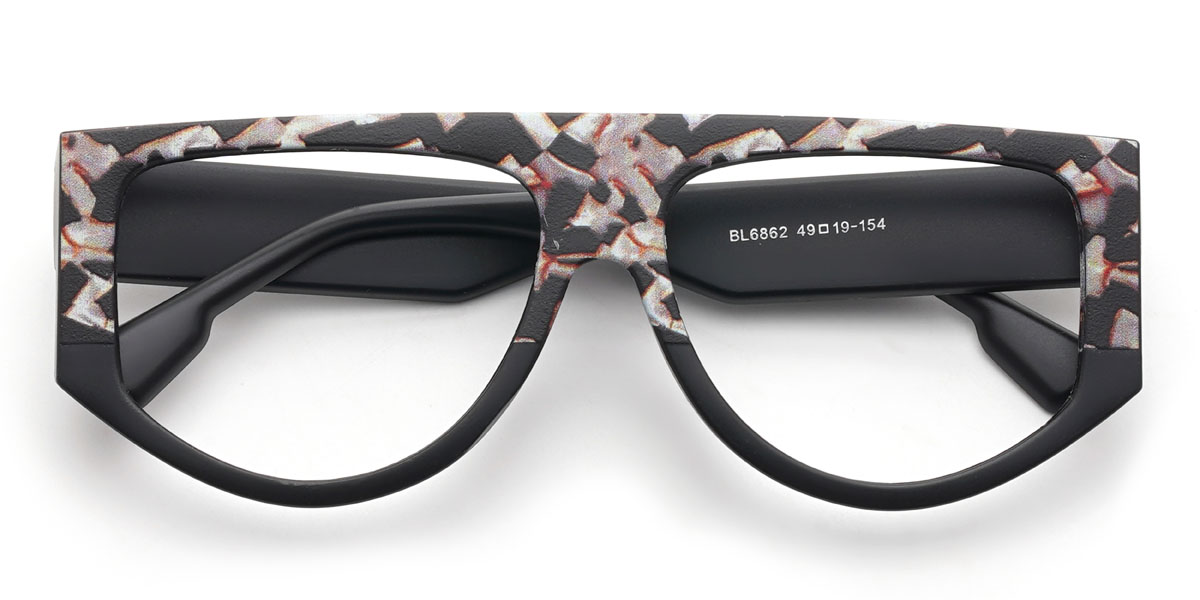 Black Ifeoluwa Glasses - Aviator Glasses