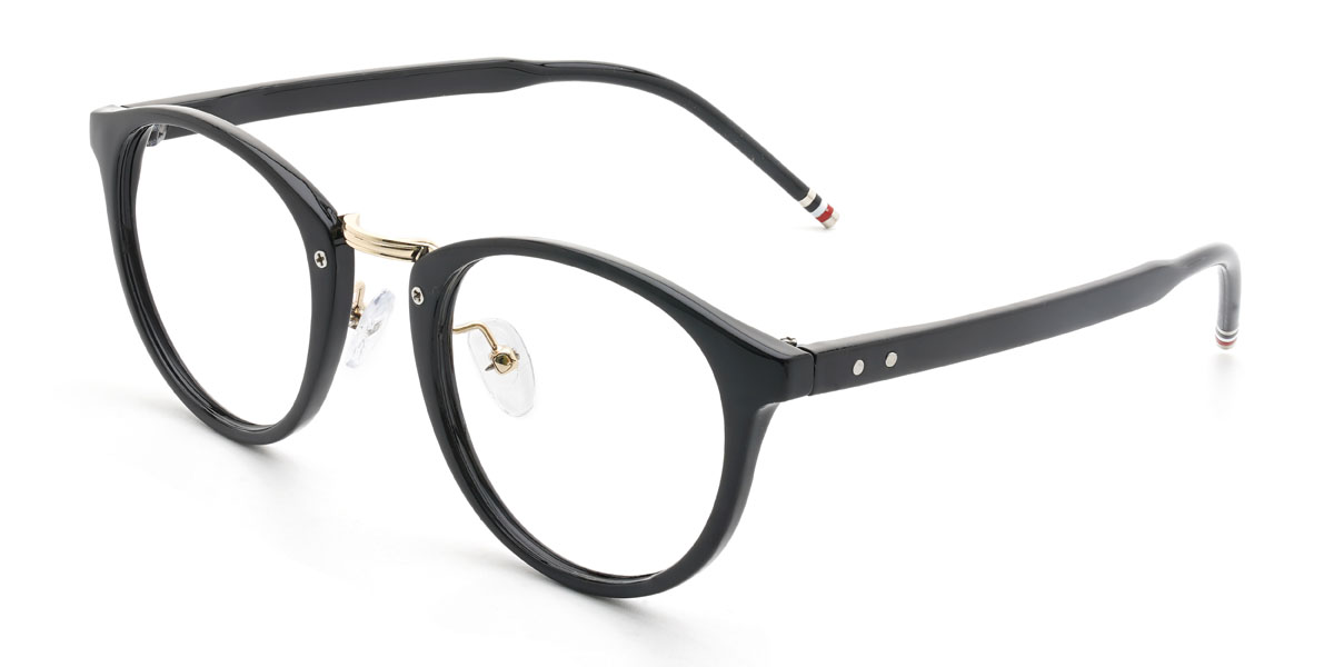 Fekete Anshika Szemüveg - Oval Glasses