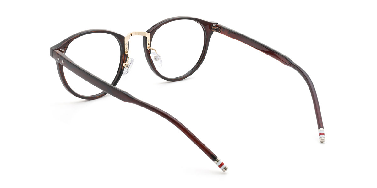 Braun Anshika Brille - Oval Glasses