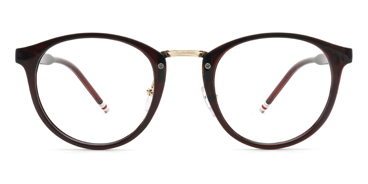 Braun Anshika Brille - Oval Glasses