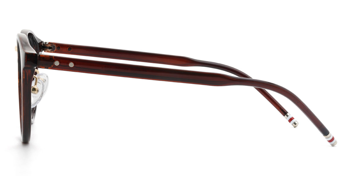 Braun Anshika Brille - Oval Glasses