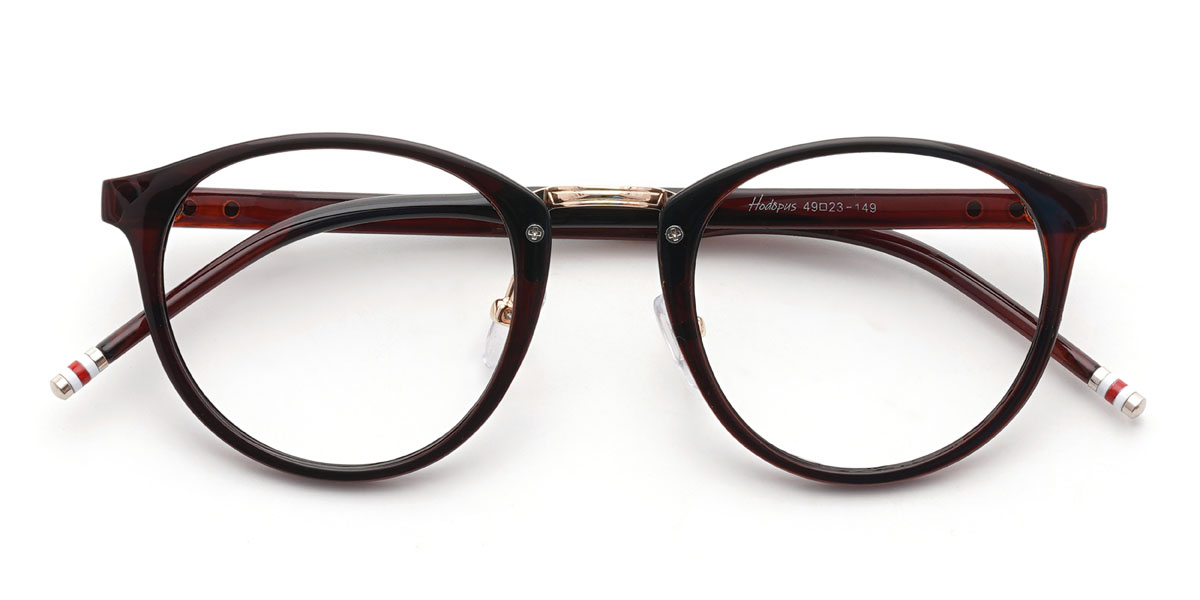 Braun Anshika Brille - Oval Glasses