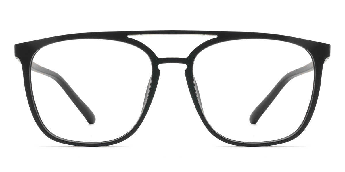 Matte Black Clarissa - Aviator Glasses