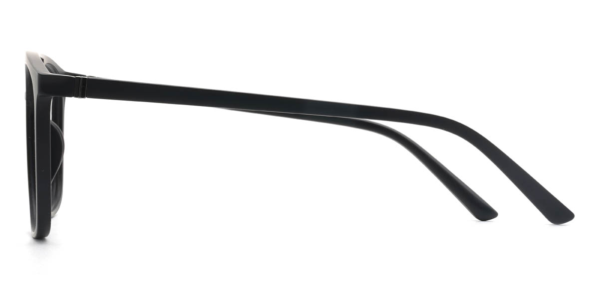 Matte Black Clarissa Glasses - Aviator Glasses