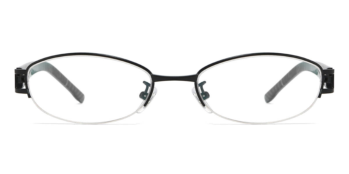 Black Arianny - Oval Glasses