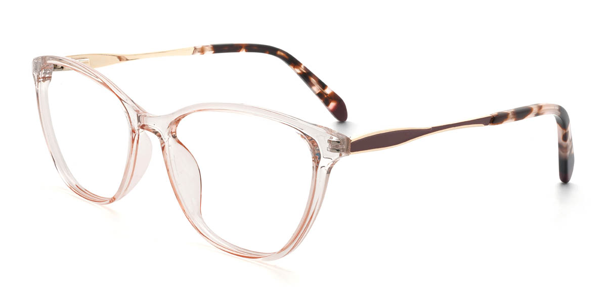 Light Pink Coralynn Glasses - Cat Eye Glasses