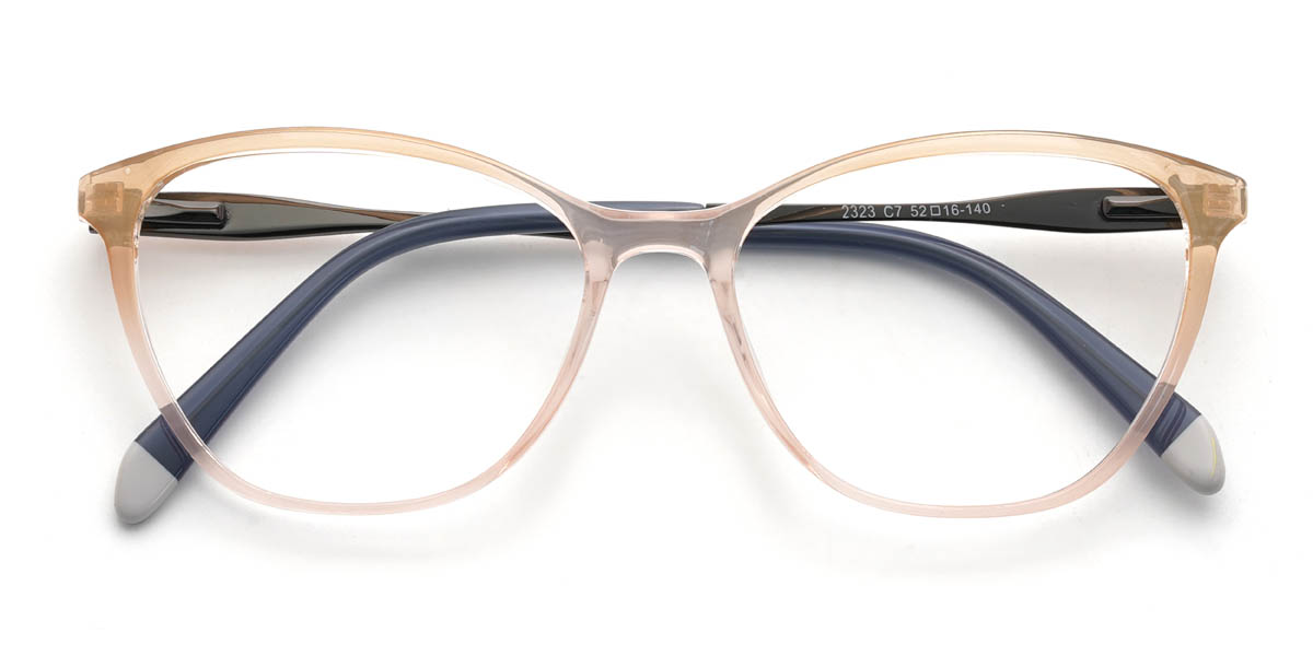 Champagne Coralynn Glasses - Cat Eye Glasses