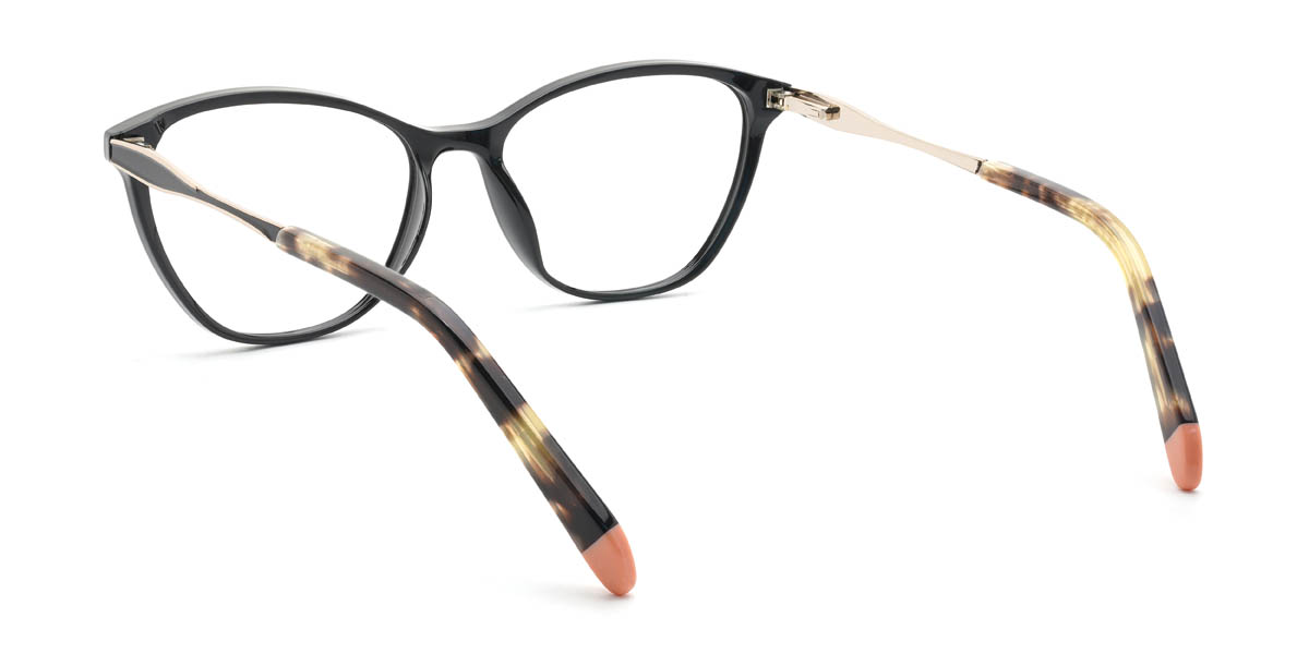 Black Coralynn Glasses - Cat Eye Glasses
