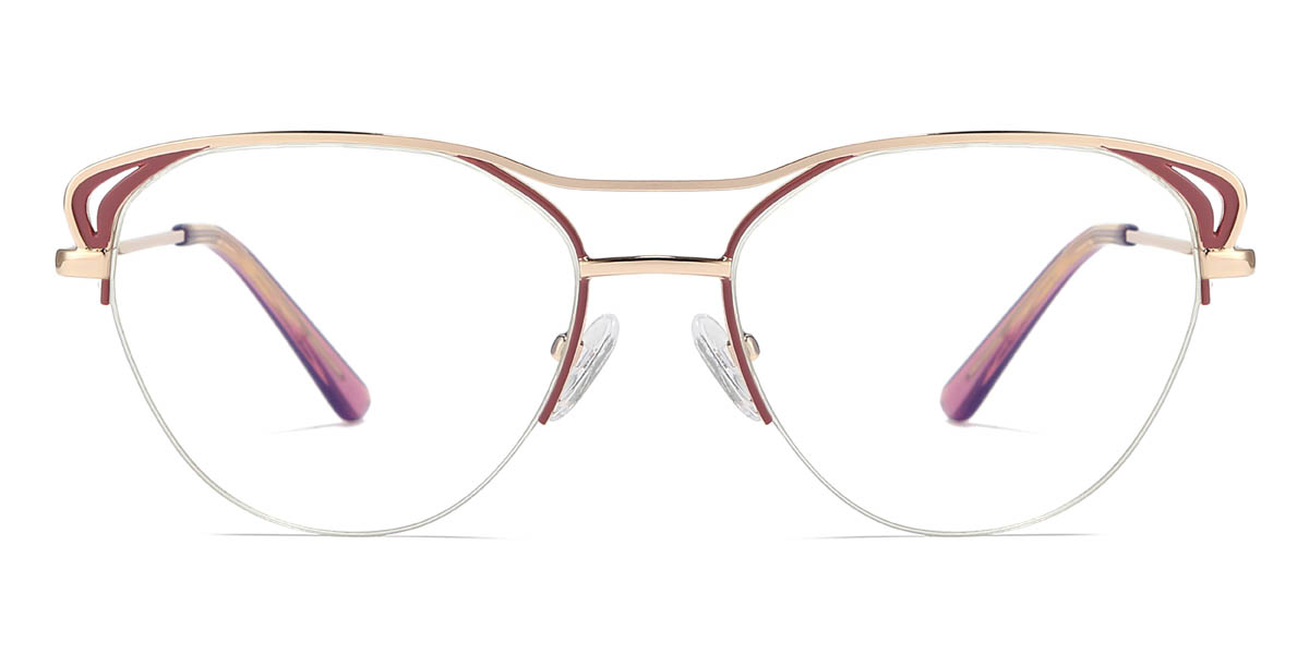 Or Rouge Nalaya Lunettes - Oval Glasses