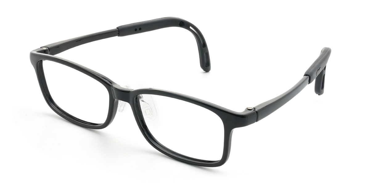 Black Haitham (Age 10-16) Glasses - Kids Glasses