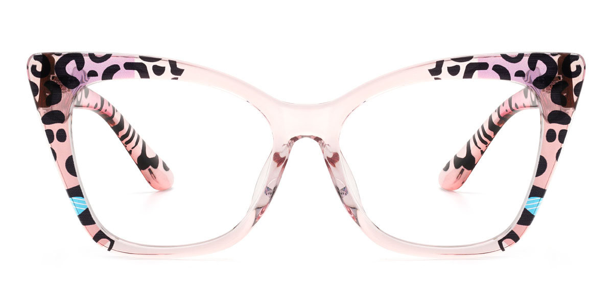 Rózsaszín teknőspáncél Esmee Szemüveg - Square Glasses