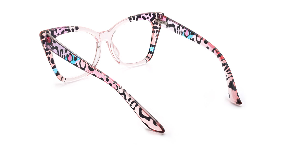 Rózsaszín teknőspáncél Esmee Szemüveg - Square Glasses