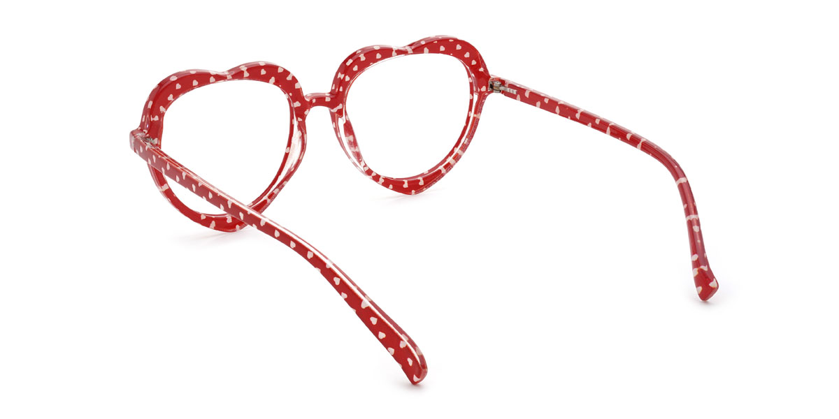 Red Heart Jaisley Glasses - Oval Glasses