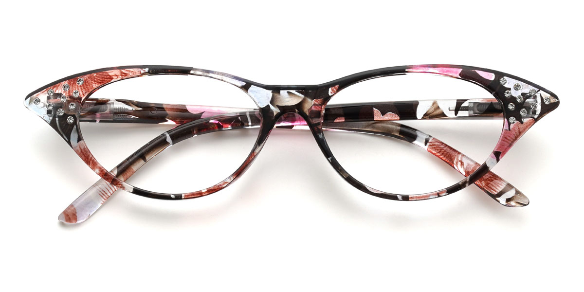 Floral Laniya Glasses - Cat Eye Glasses