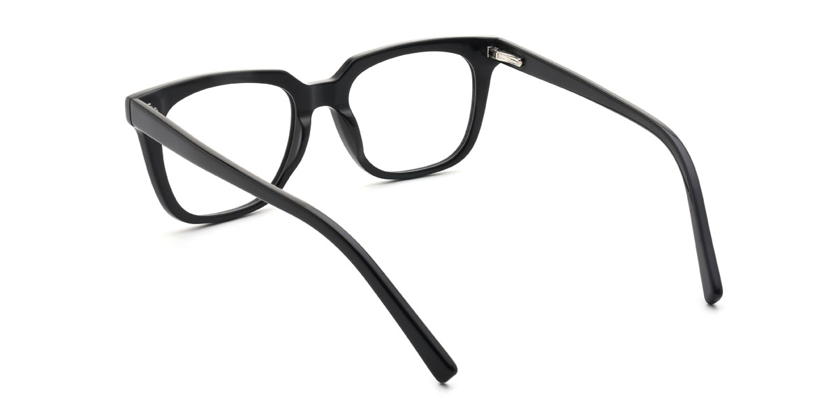 Fekete Muadh Szemüveg - Rectangle Glasses