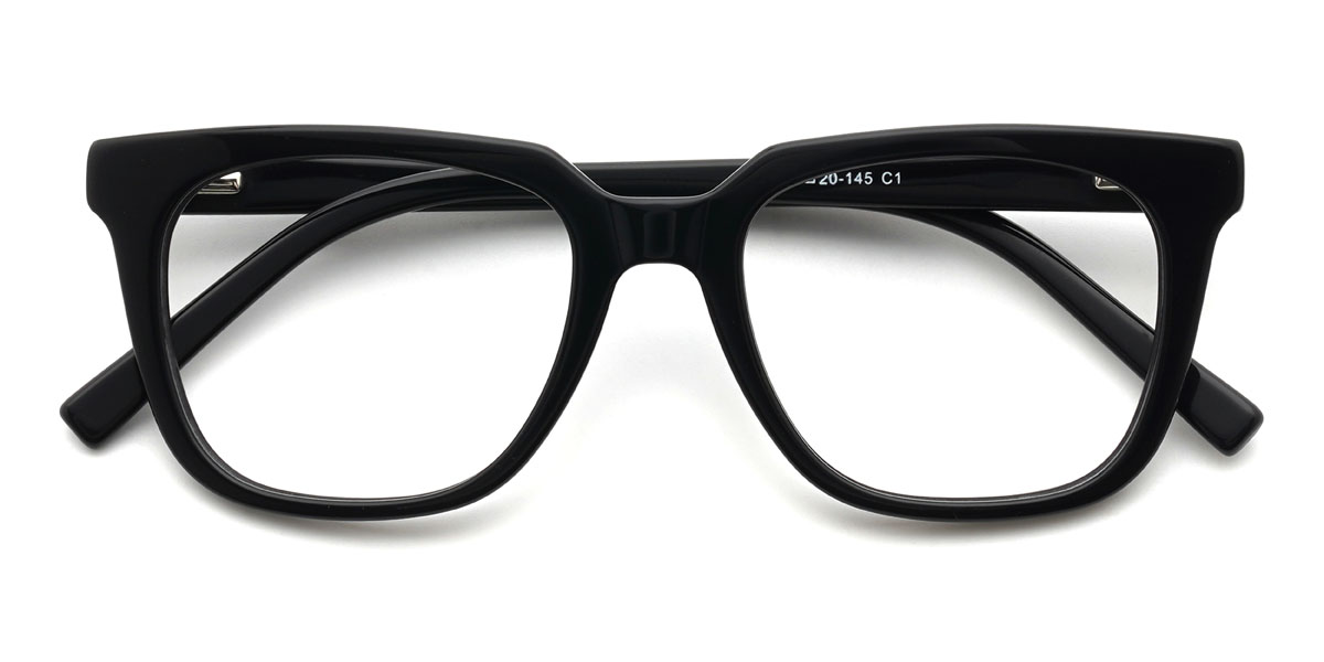 Fekete Muadh Szemüveg - Rectangle Glasses