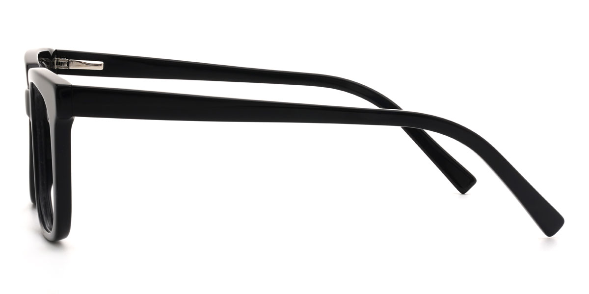 Fekete Muadh Szemüveg - Rectangle Glasses