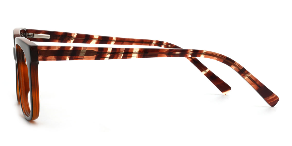 Brown Muadh Glasses - Rectangle Glasses