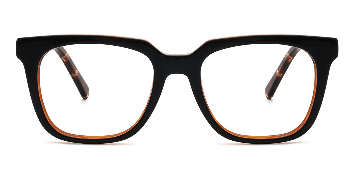 Brown Muadh Glasses - Rectangle Glasses