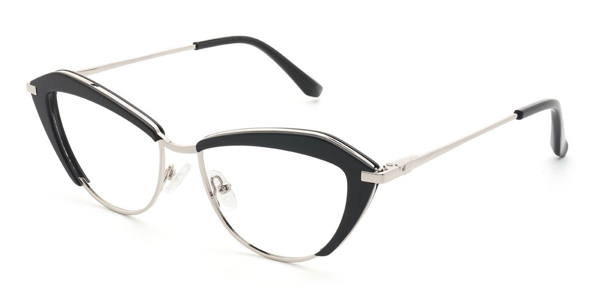 Schwarz Vania Brille - Cat Eye Glasses