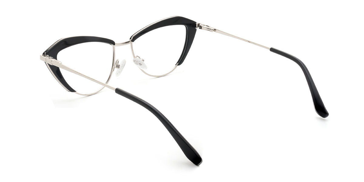 Schwarz Vania Brille - Cat Eye Glasses