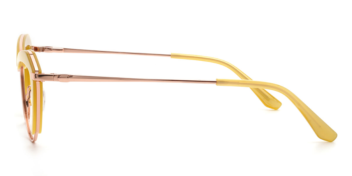 Yellow Vania Glasses - Cat Eye Glasses