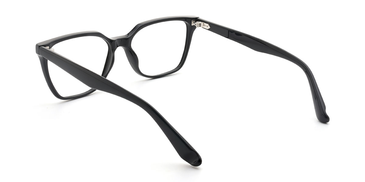 Black Gurbaaz Glasses - Rectangle Glasses