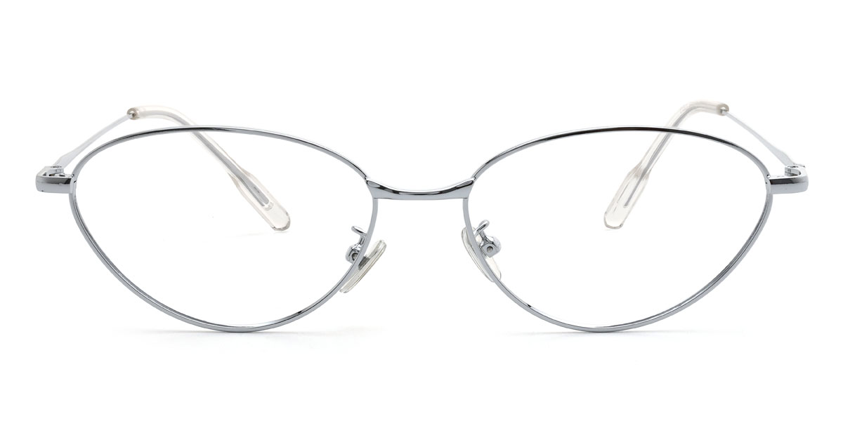 Silver Rochelle - Cat Eye Glasses