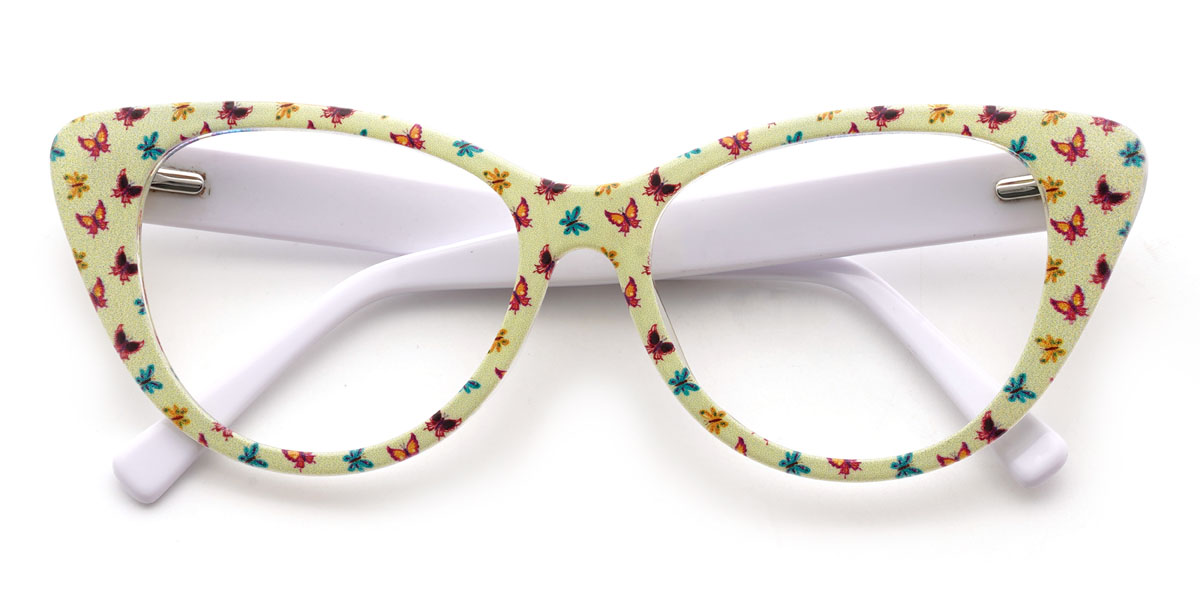 Butterfly Kaleena Glasses - Cat Eye Glasses