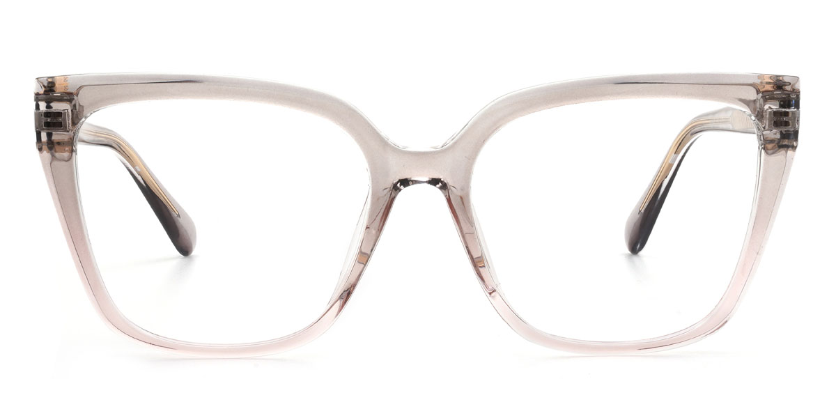 Grey Pink Nkanyezi Glasses - Square Glasses