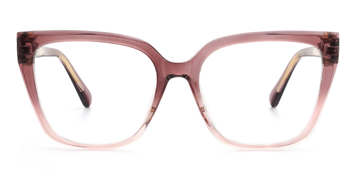 Purple Pink Nkanyezi Glasses - Square Glasses