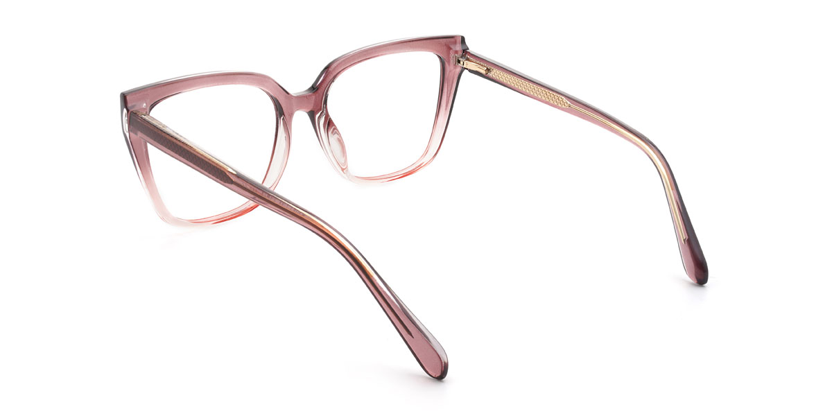 Purple Pink Nkanyezi Glasses - Square Glasses
