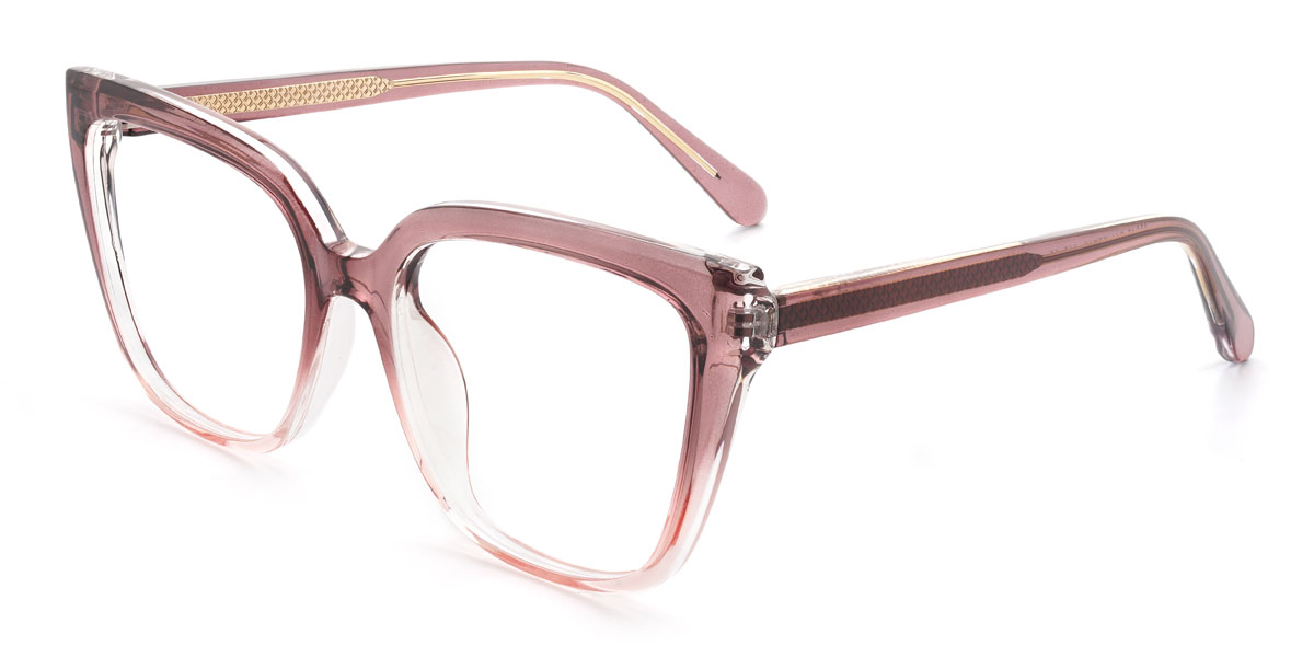 Purple Pink Nkanyezi Glasses - Square Glasses