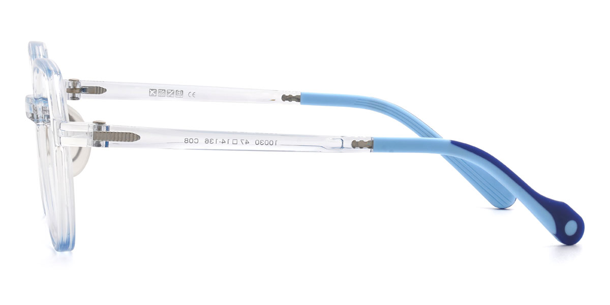 Light Blue Isak (Age 7-9) Glasses - Kids Glasses