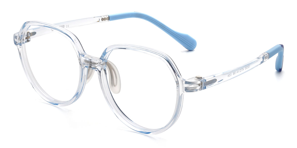 Light Blue Isak (Age 7-9) Glasses - Kids Glasses