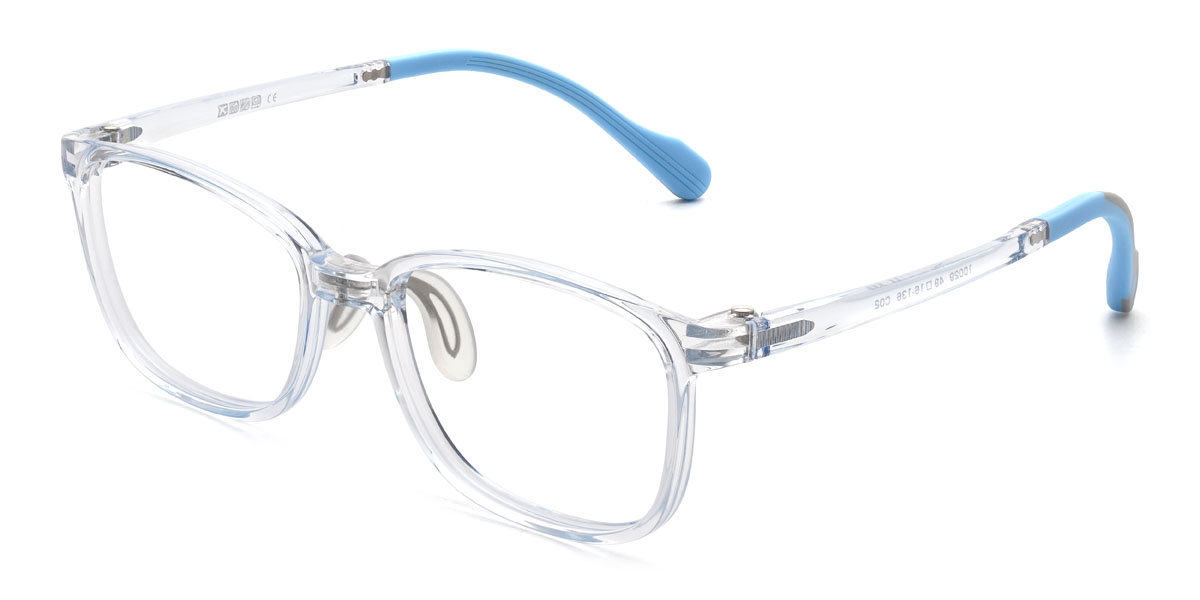 Bleu clair Fareed (Age 7-9) Lunettes - Kids Glasses