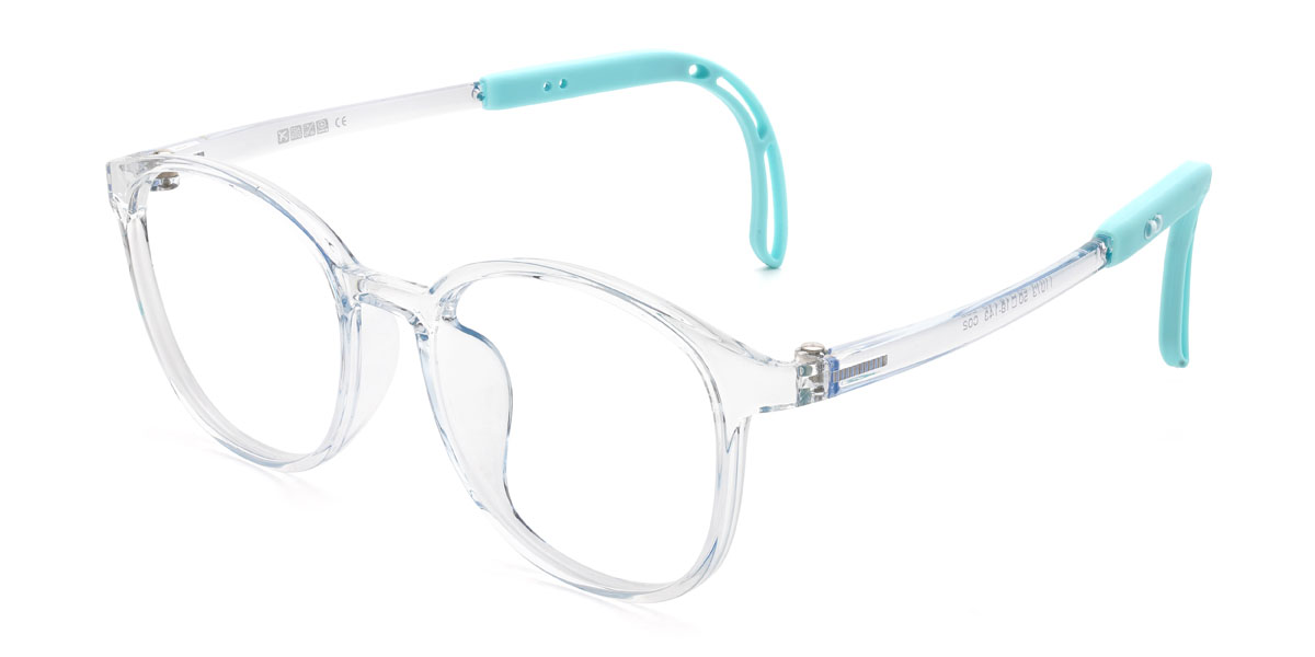 Light Blue Vibha (Age 10-16) Glasses - Kids Glasses