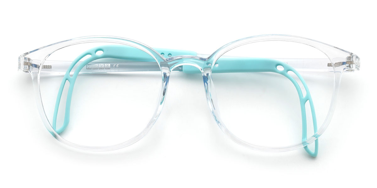 Light Blue Vibha (Age 10-16) Glasses - Kids Glasses