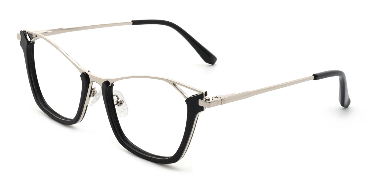 Noir Caidyn Lunettes - Rectangle Glasses