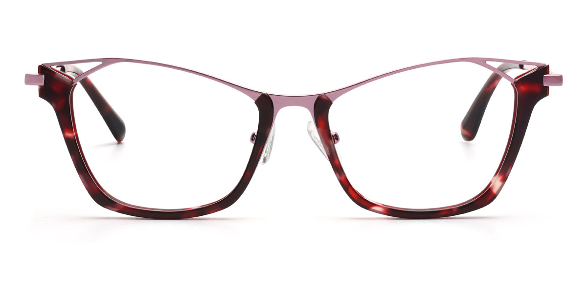 Rot Schildpatt Caidyn Brille - Rectangle Glasses