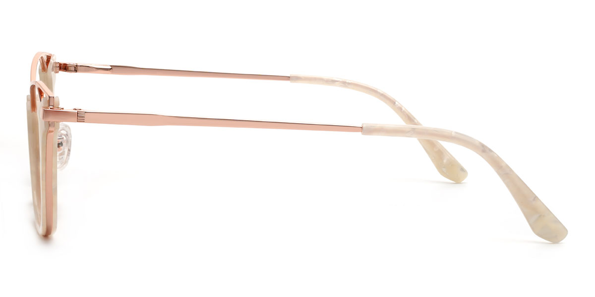 Marble Yellow Caidyn Glasses - Rectangle Glasses