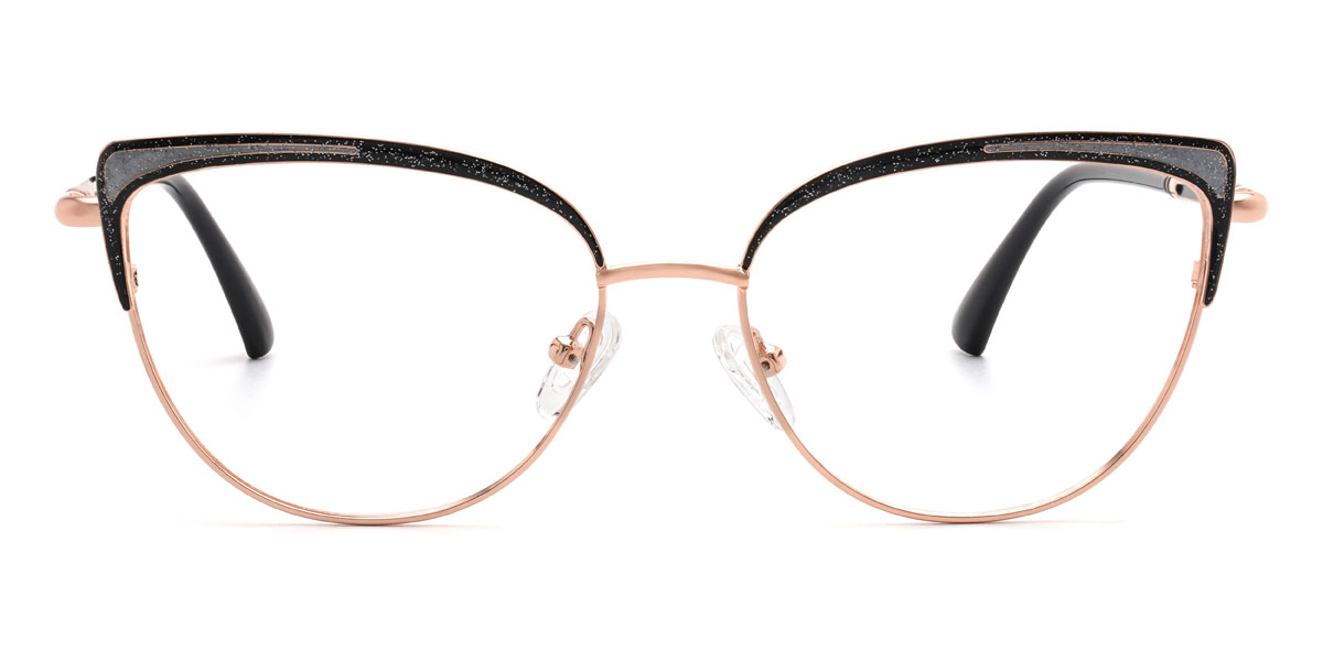 Black Kailer - Cat Eye Glasses