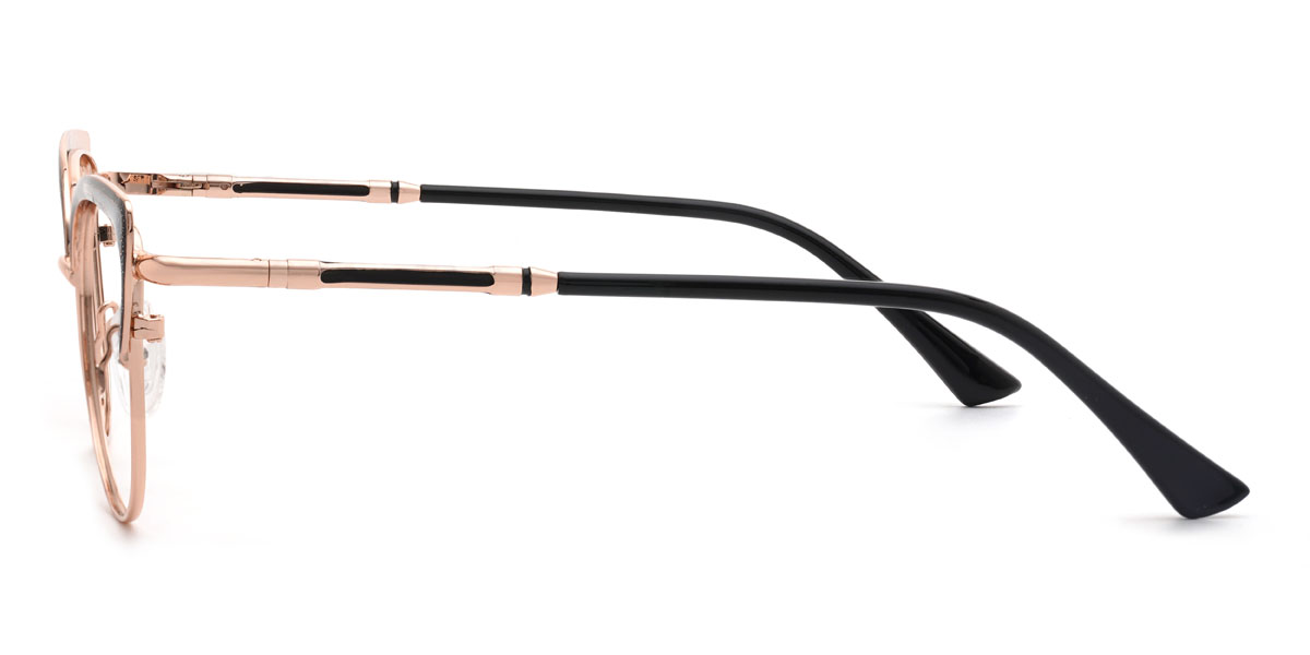 Black Kailer Glasses - Cat Eye Glasses
