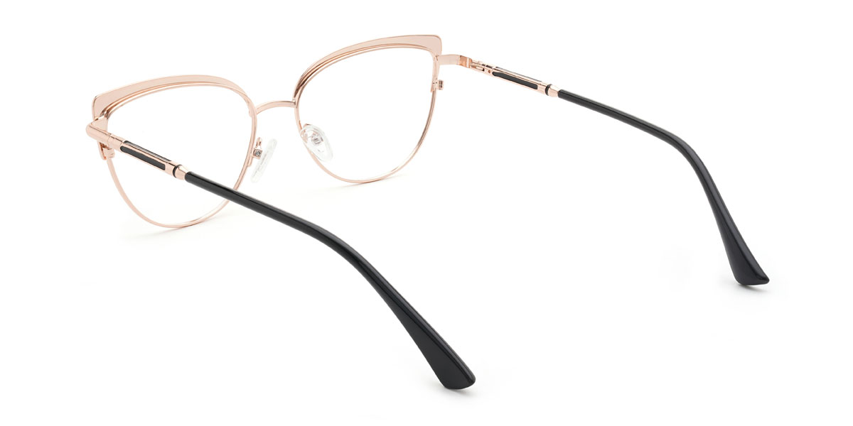 Black Kailer Glasses - Cat Eye Glasses