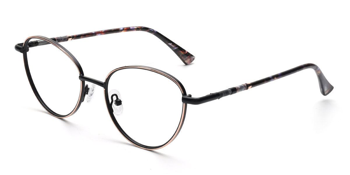 Noir Rachelle Lunettes - Cat Eye Glasses