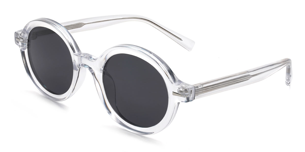 Claro Gris Jameer Gafas - Oval Sunglasses