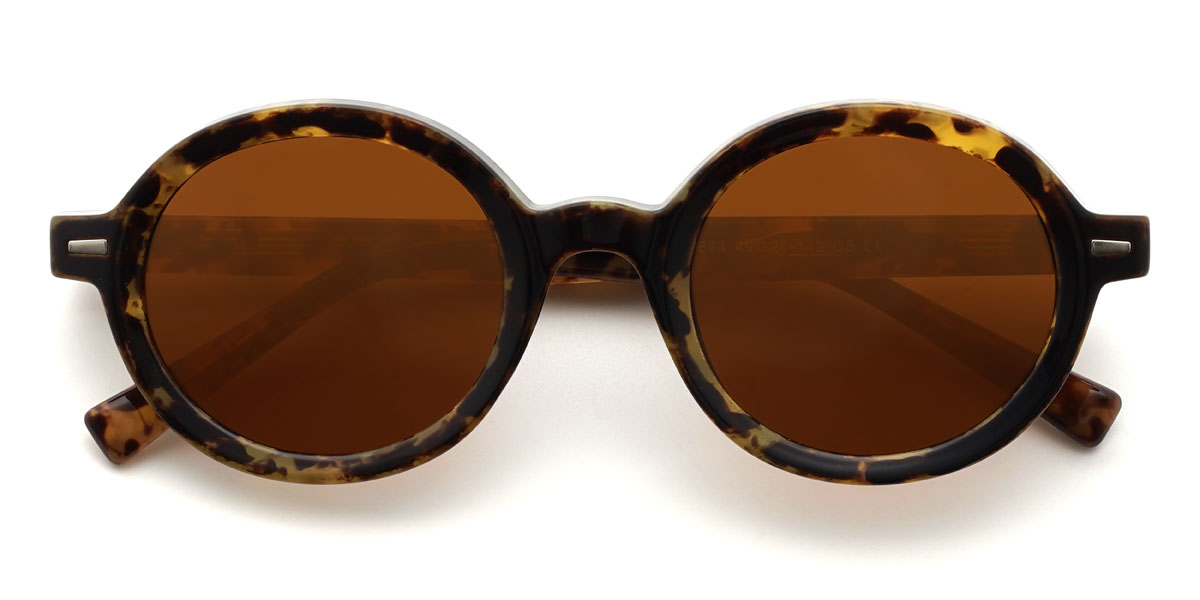 Teknősbéka barna Jameer Szemüveg - Oval Sunglasses