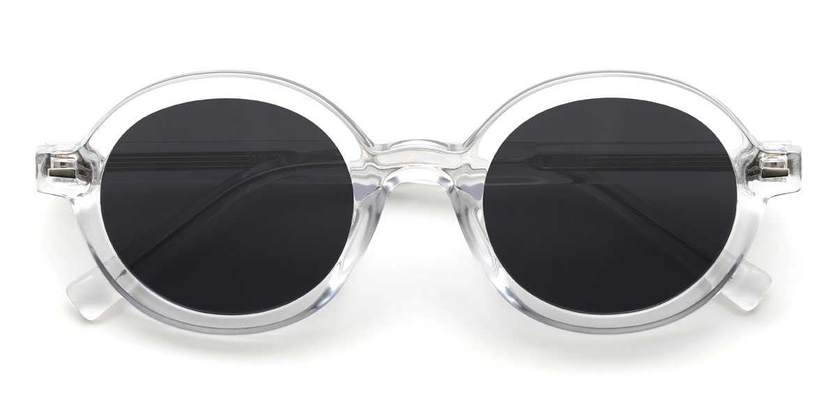 Claro Gris Jameer Gafas - Oval Sunglasses