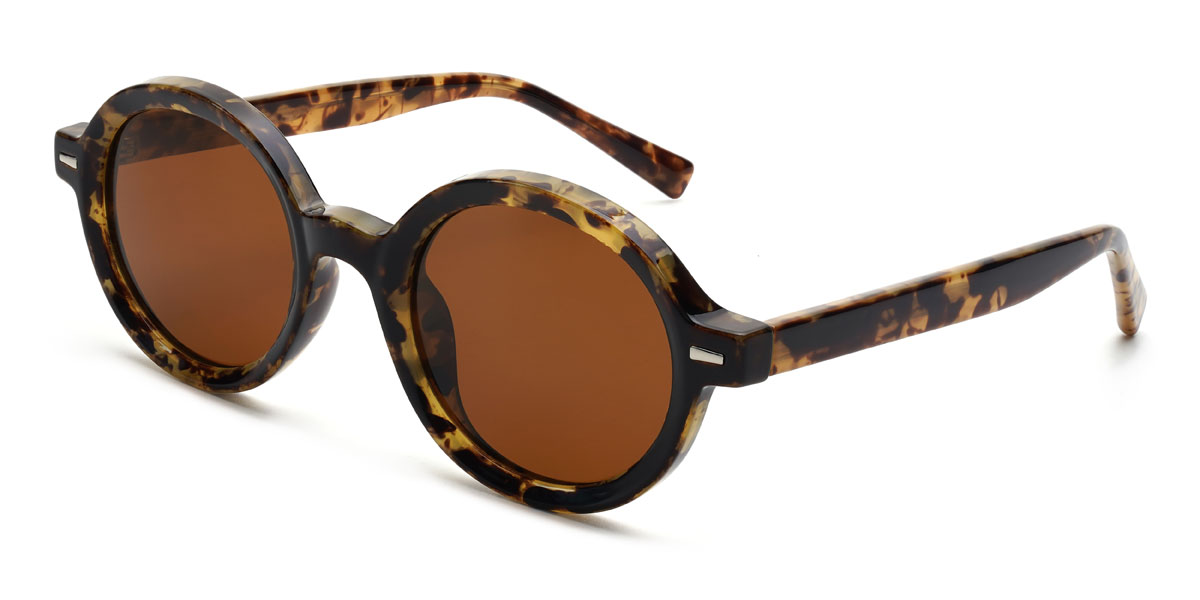 Teknősbéka barna Jameer Szemüveg - Oval Sunglasses